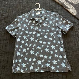 Mens cotton Hawaiian shirt